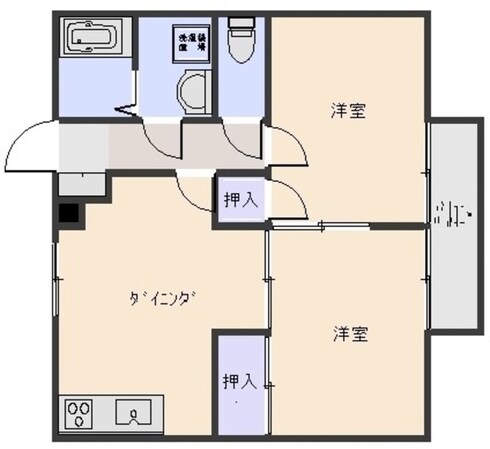 スターハイツの物件間取画像